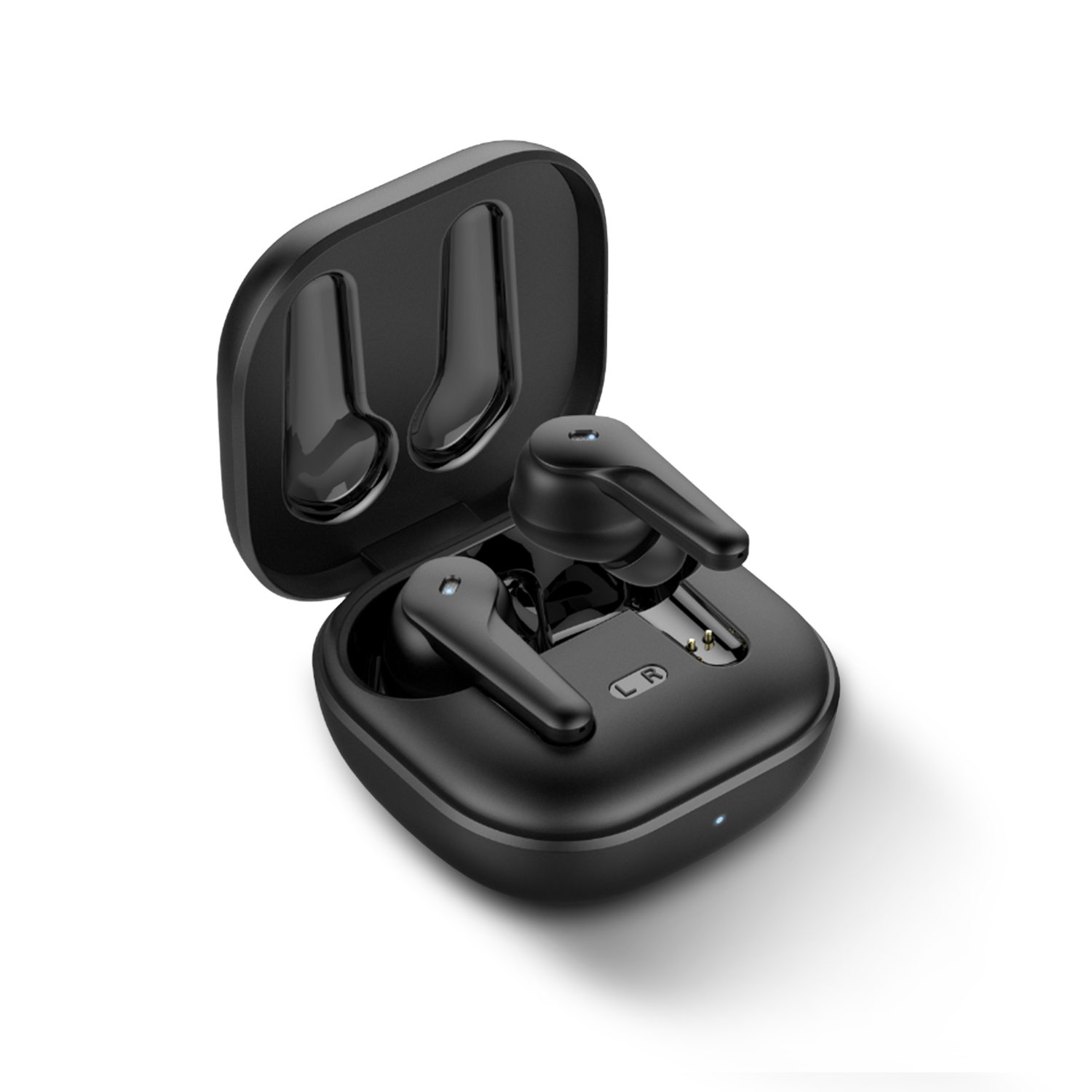 ANC ENC Dual Microphones Bluetooth 5.4 TWS Earbuds, Adjustable ANC/Ambient Mode, Fast Charge Low Latency